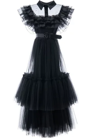 Tulleen Vennecia ruffled tulle dress