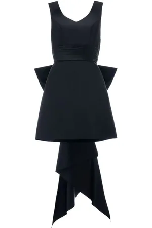 Tulleen Isabel bow satin dress