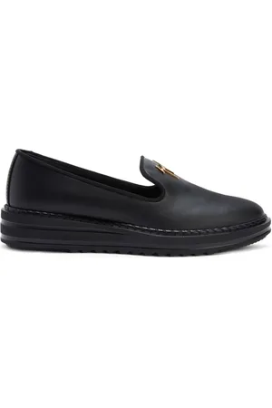 Giuseppe Zanotti Tim logo-lettering loafers