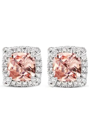 David Yurman Sterling Petite Chatelaine pav?? bezel stud earrings (5mm)