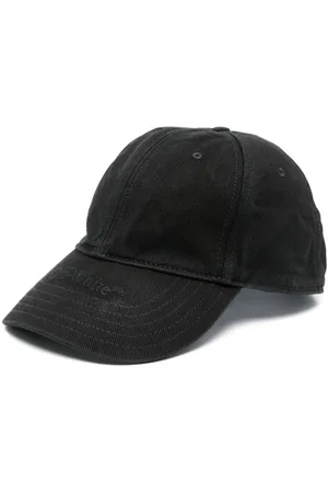 OFF-WHITE Logo-embroidered denim hat
