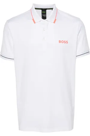 HUGO BOSS Logo-print polo shirt