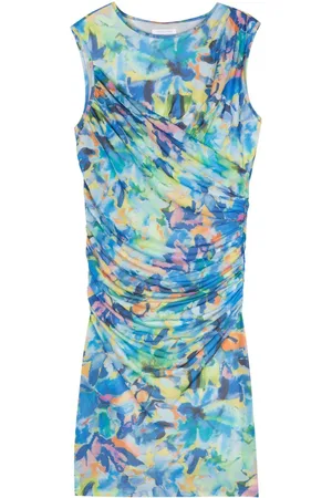 Patrizia Pepe Arty Splash-print midi dress