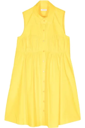Patrizia Pepe Flared poplin dress
