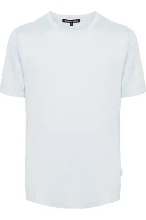 Michael Kors Round-neck ribbed-knit T-shirt