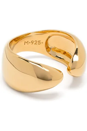 Missoma Savi sculptural open stacking ring