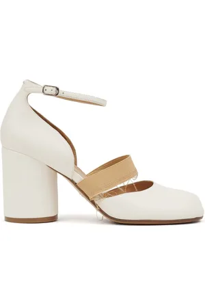 Maison Margiela Tabi 80mm leather pumps