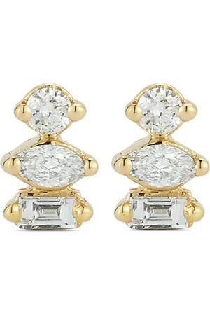 Dana Rebecca Designs 14kt yellow Alexa Jordyn diamond stud earrings