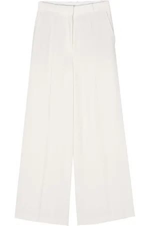 HUGO BOSS High-waist crepe palazzo pants