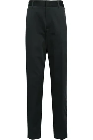 Fendi Logo-appliqu?? straight-leg trousers