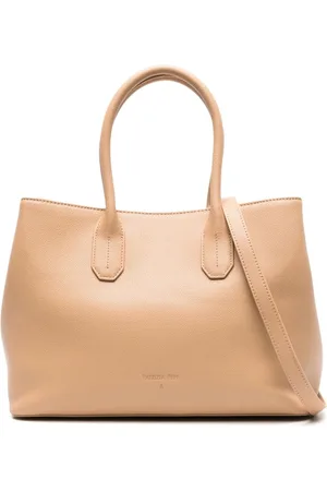 Patrizia Pepe Hammered leather shoulder bag