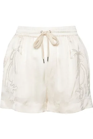 Pinko Stargate satin shorts