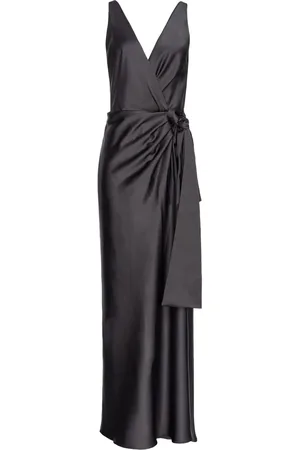 Pinko V-neck maxi dress