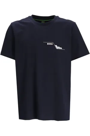 HUGO BOSS Logo-print cotton T-shirt