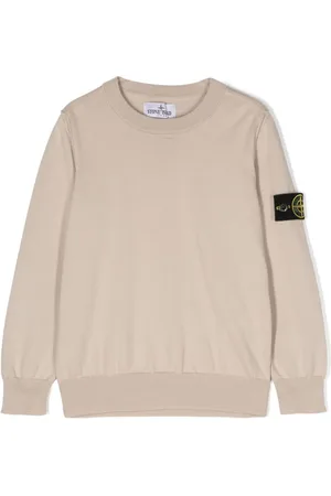 Stone Island Compass-badge cotton shorts