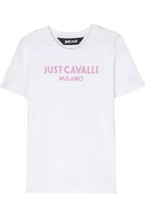 Roberto Cavalli Logo-print round-neck T-shirt