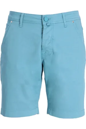 Jacob Cohen Logo-appliqué slim-cut bermuda shorts
