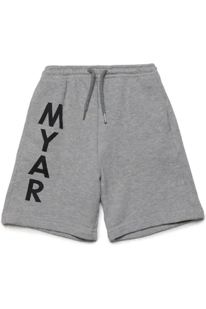 MYAR Logo-print cotton shorts