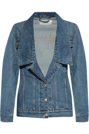 COPERNI Wide-collar denim jacket