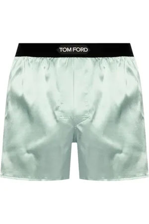 Tom Ford Logo-waistband satin boxers