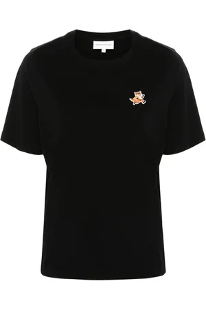 Maison Kitsuné Speedy Fox-appliqu?? T-shirt