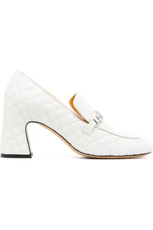 Madison.Maison 64mm quilted leather pumps