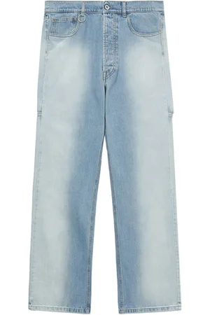Random Identities Cut-out straight-leg jeans