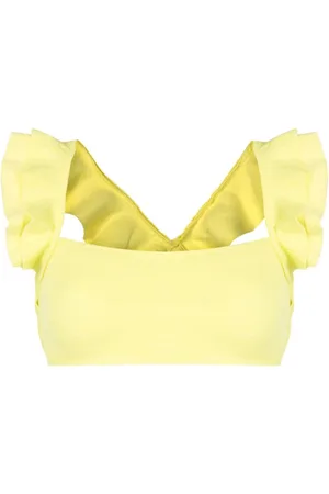 CLUBE BOSSA Jasper ruffled bikini top