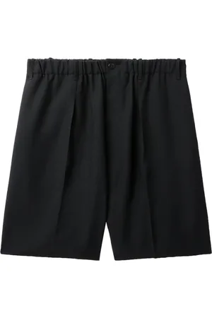 Random Identities Worker pressed-crease shorts