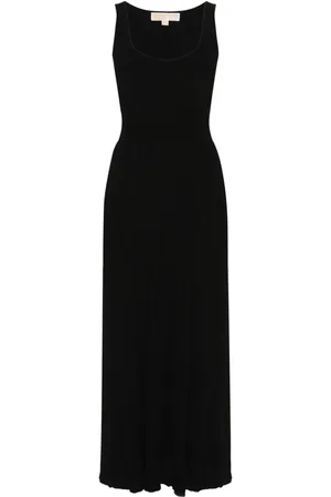 Michael Kors Ribbed sleeveless maxi dress