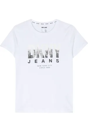 DKNY Skyline photograph-print T-shirt