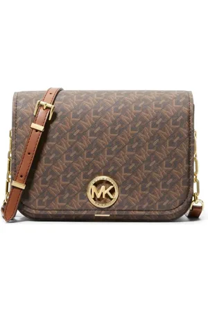 Michael Kors Delancey logo-plaque crossbody bag