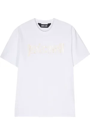 Roberto Cavalli Logo-print cotton T-shirt