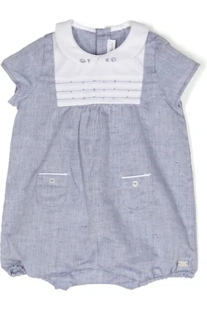 Tartine Et Chocolat Peter Pan collar chambray body