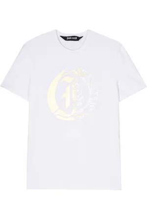 Roberto Cavalli Logo-print cotton T-shirt