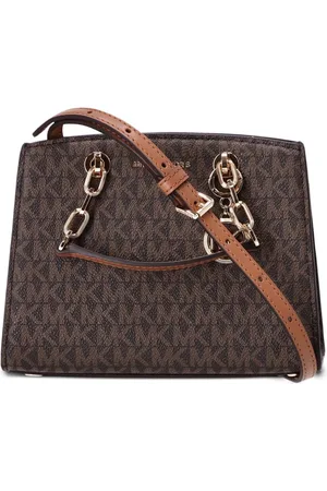 Michael Kors Monogram pattern chain two-way tote bag