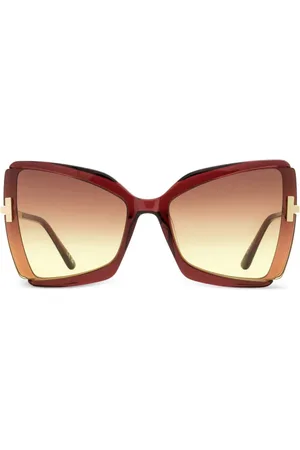Tom Ford Gia oversized-frame sunglasses