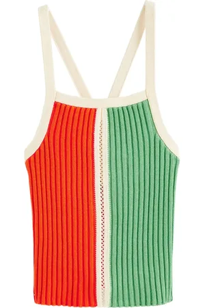 Chinti & Parker Riviera colourblock organic-cotton top
