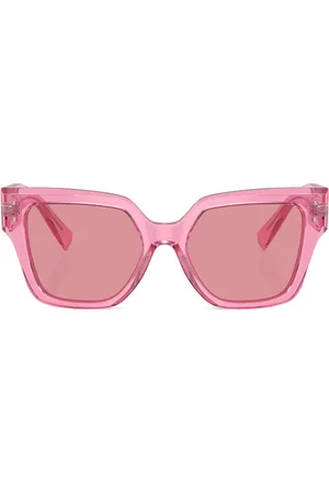 Dolce & Gabbana Transparent square-frame sunglasses
