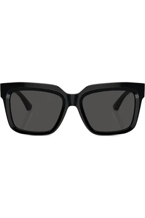 Burberry Logo-plaque square-frame sunglasses