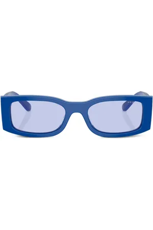 vogue Logo-print rectangle-frame sunglasses