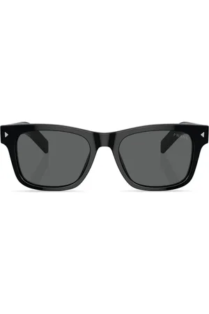 Prada Logo-engraved square-frame sunglasses