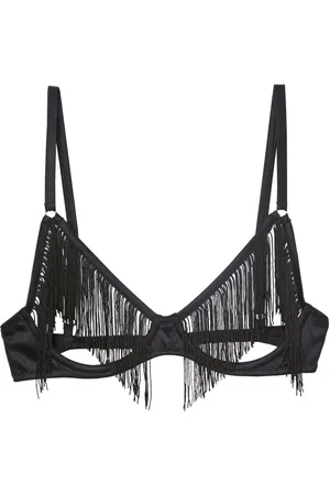 FLEUR DU MAL Fringe ouvert bra