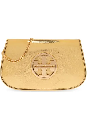 Tory Burch Reva metallic-effect shoulder bag