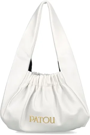 Patou Le Biscuit satin shoulder bag