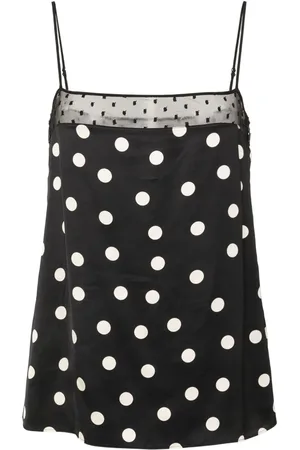 Stella McCartney Polka-dot satin top