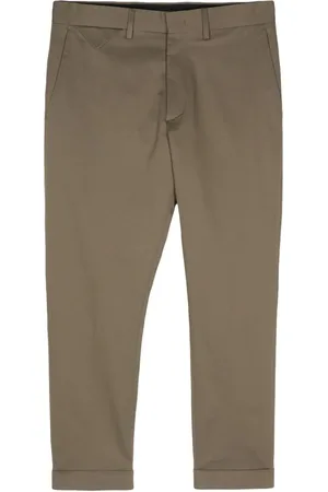 LOW BRAND Cropped chino trousers