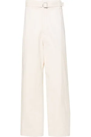 LEMAIRE Mid-rise straight-leg trousers
