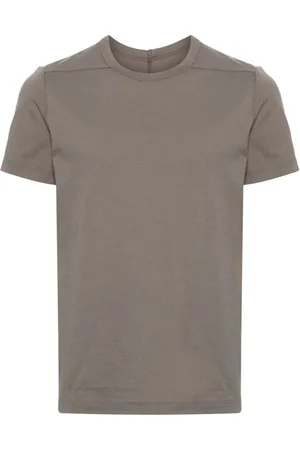 Rick Owens Panelled organic cotton T-shirt