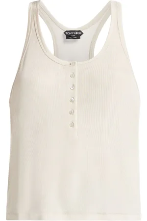 Tom Ford Ribbed jersey tank top